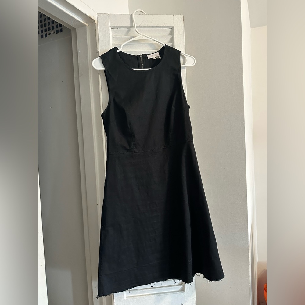 1. State amazing black dress.  Rough edge bottom.  Cool yet classic. EDGY.